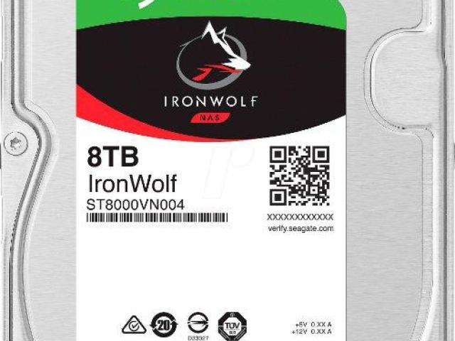 Seagate IronWolf 8TB